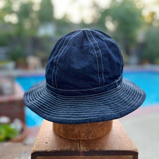 CONE WHITE OAK INDIGO DENIM DAISY MAE HAT