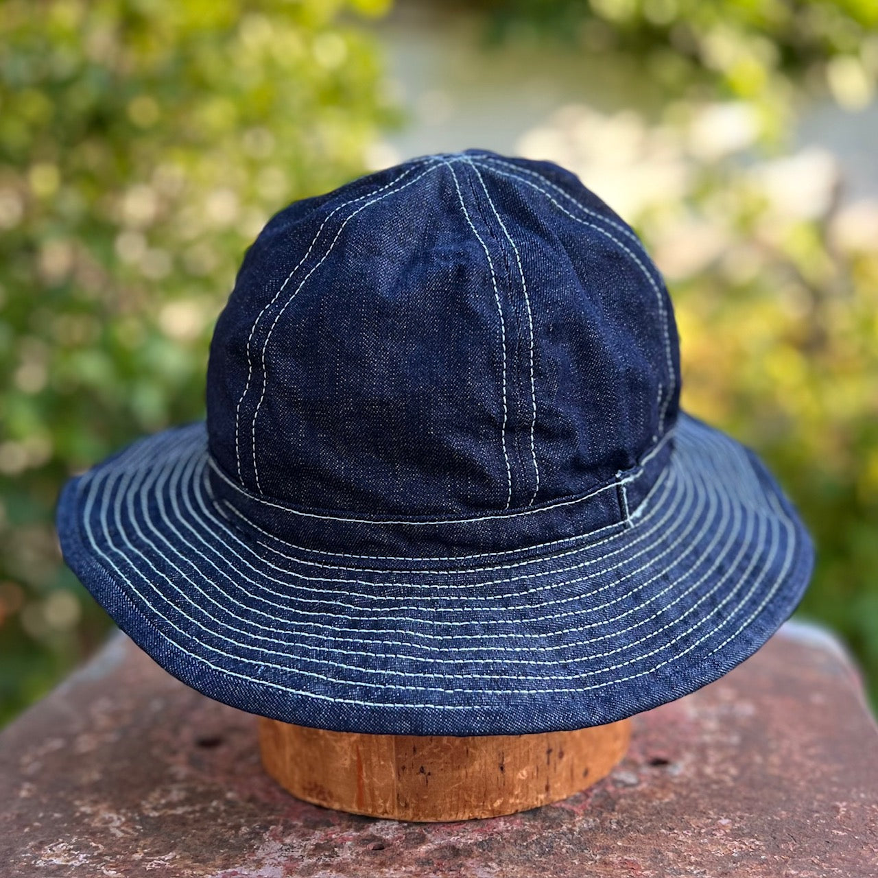 CONE WHITE OAK INDIGO DENIM DAISY MAE HAT