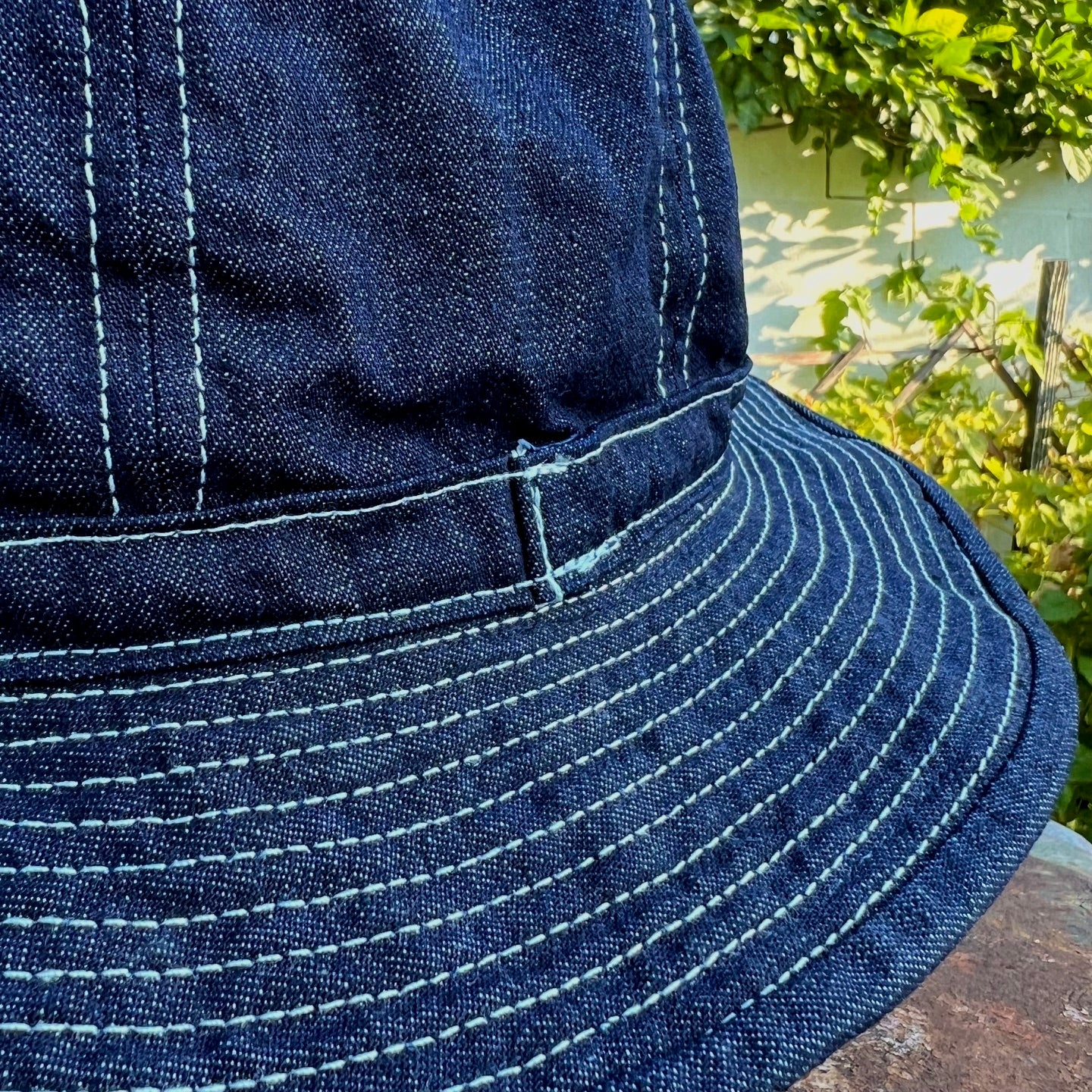 CONE WHITE OAK INDIGO DENIM DAISY MAE HAT